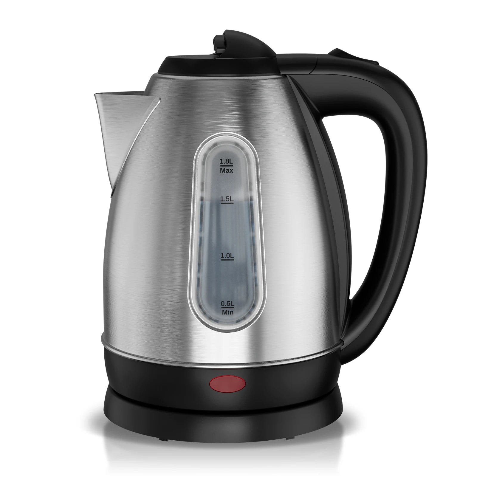 Stainless Steel Electric Kettle, 1.8 Liter Tea Kettle  Fast Boil with LED Light, Auto Shut-Off