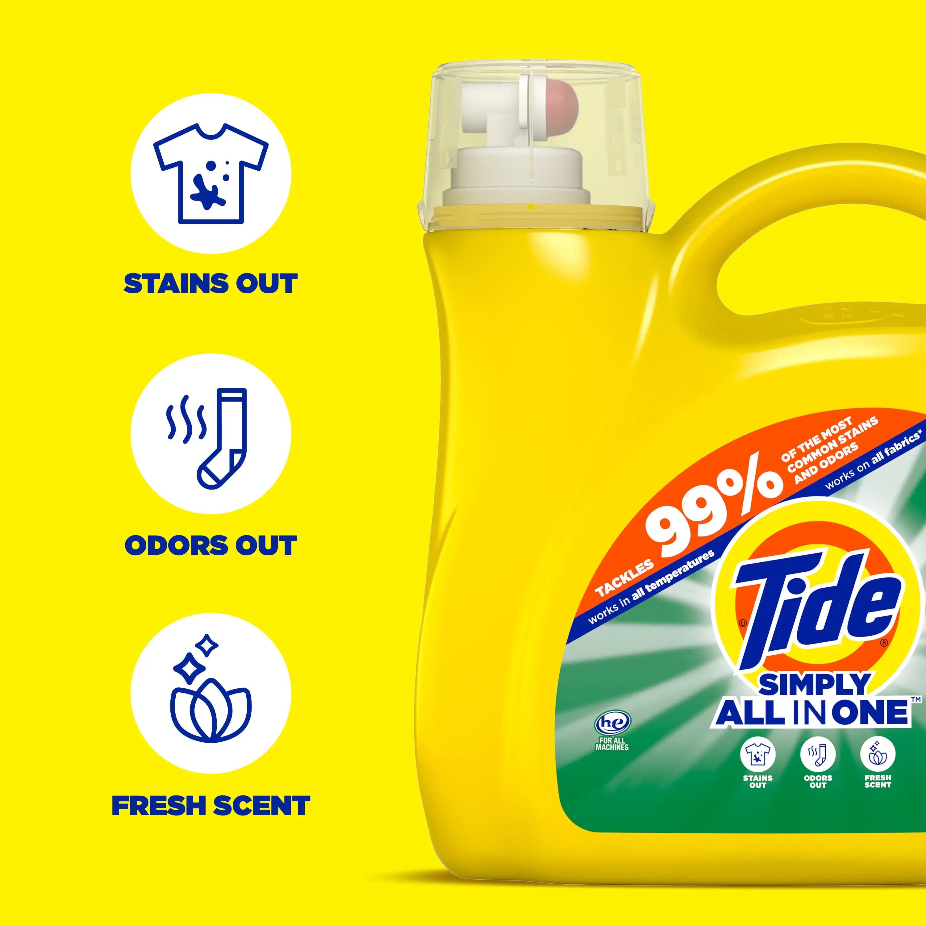 Tide Liquid Laundry Detergent
