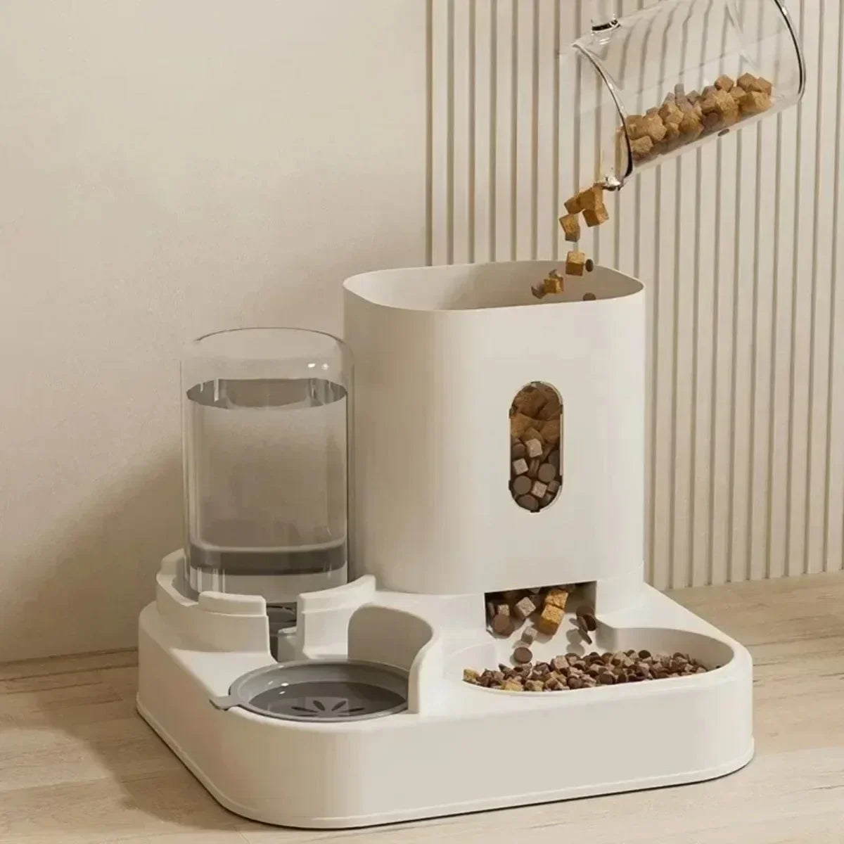 Automatic Pet Feeder With Food Bowl