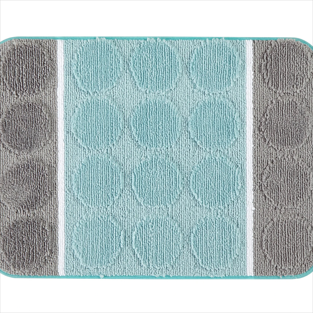 15-piece blue track print shower curtain set， shower curtain ， shower curtains ， shower curtain set