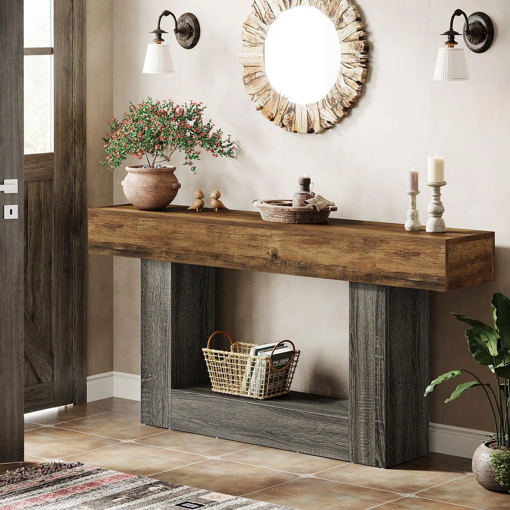 Console Table, Farmhouse Console Table