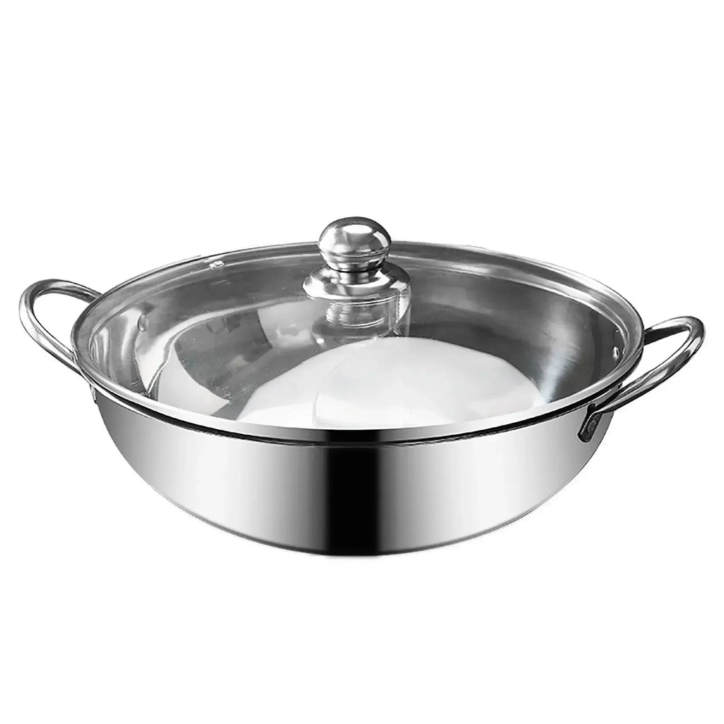 12" Stainless Steel Pot Shabu Cooker
