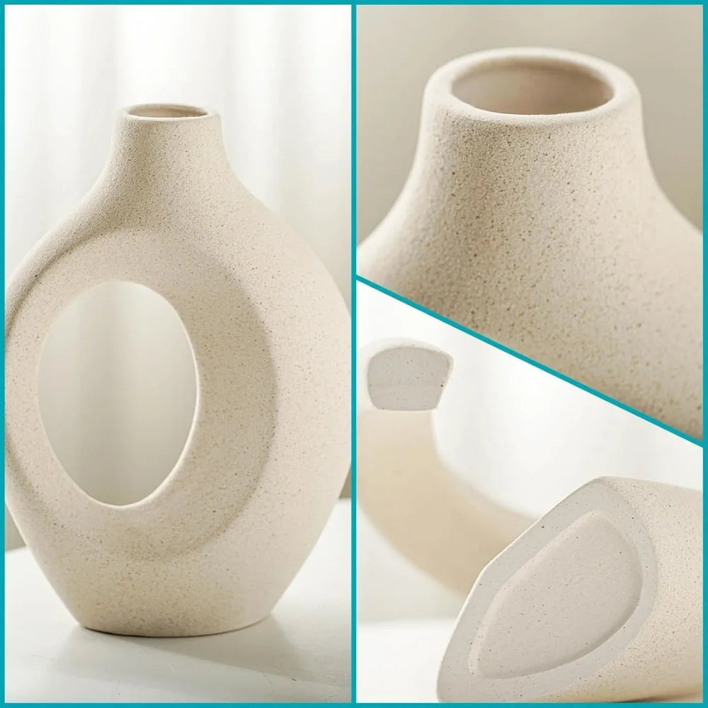 Modern Bohemian Decorative Ceramic  Vase Home Décor