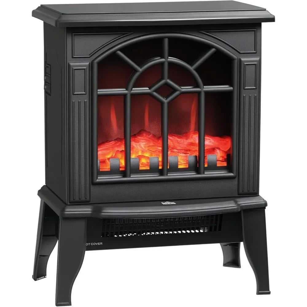 Electric Fireplace Stove, Freestanding Fireplace Heater
