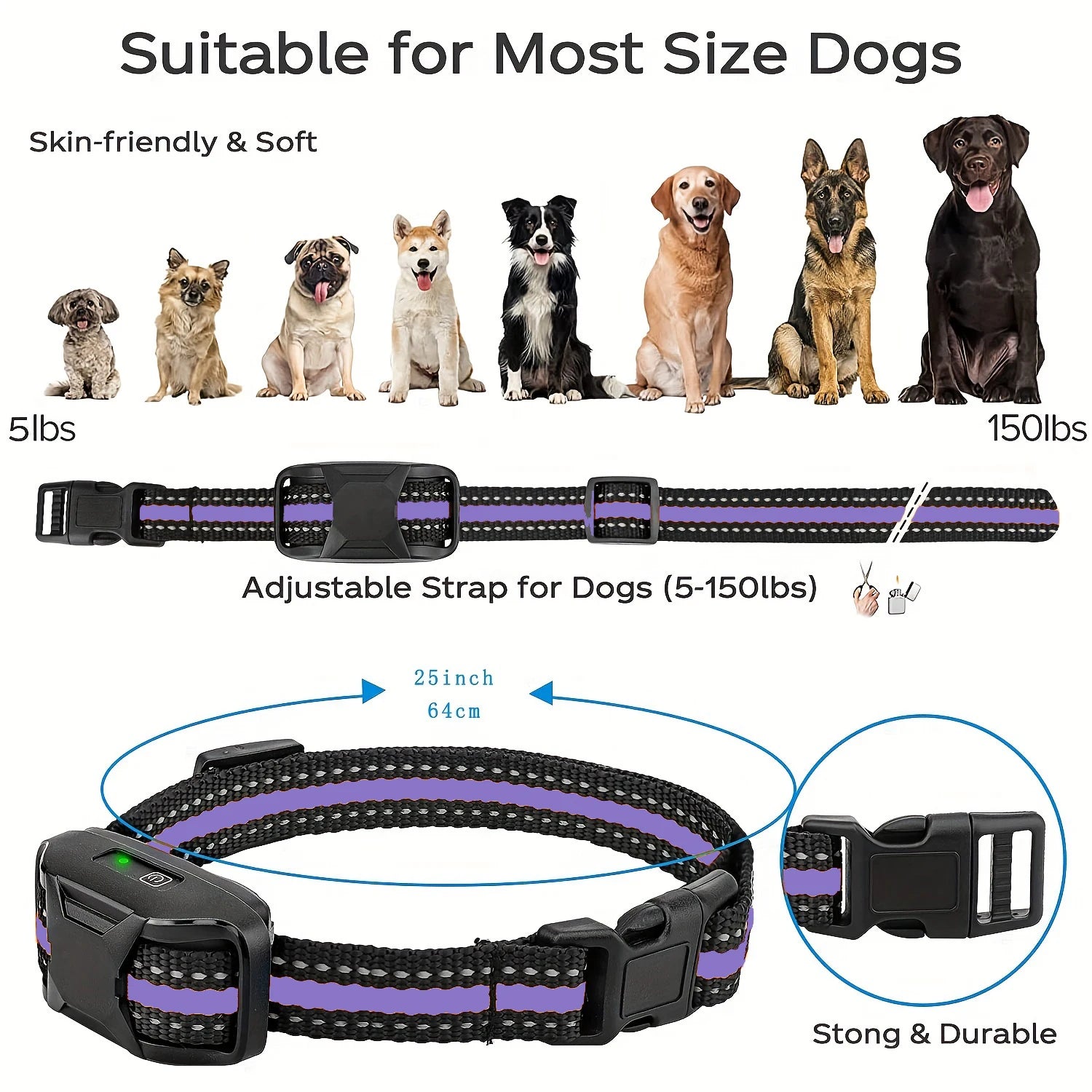 Electric Dog Training Collar Remote Control