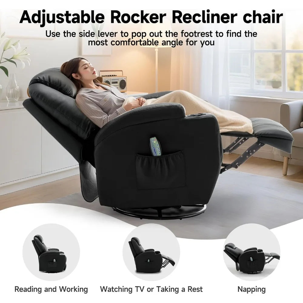 360° Swivel Recliner Chair