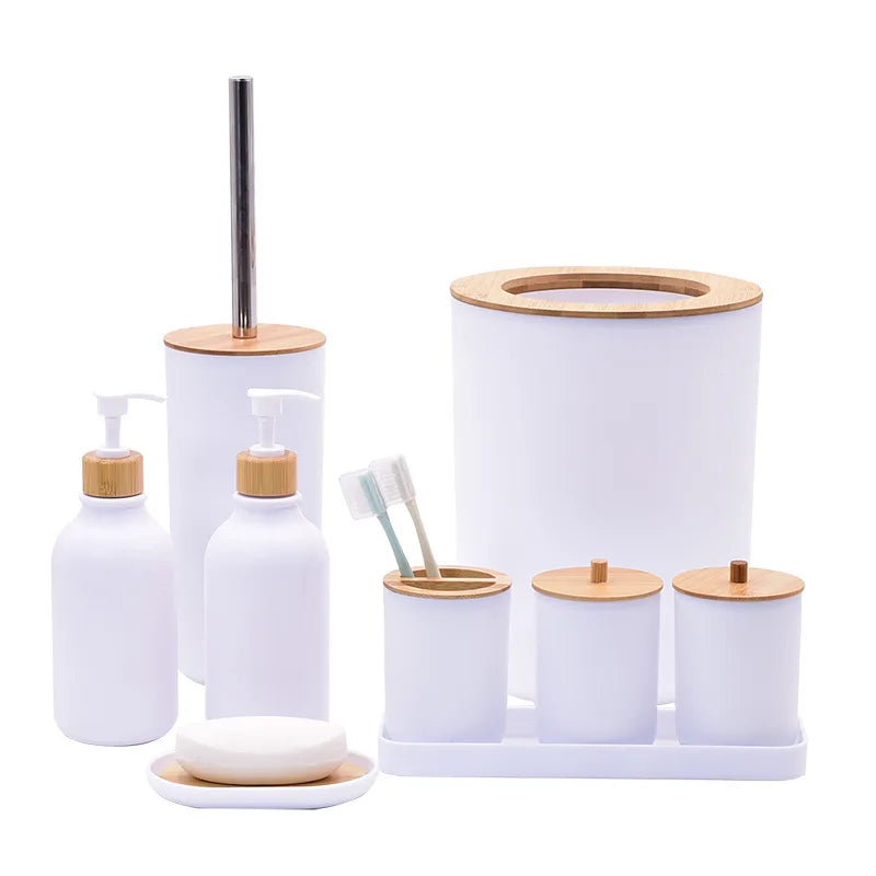 9 PIECE Bathroom Essentials Set