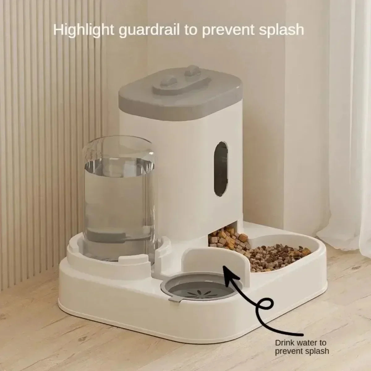 Automatic Pet Feeder With Food Bowl