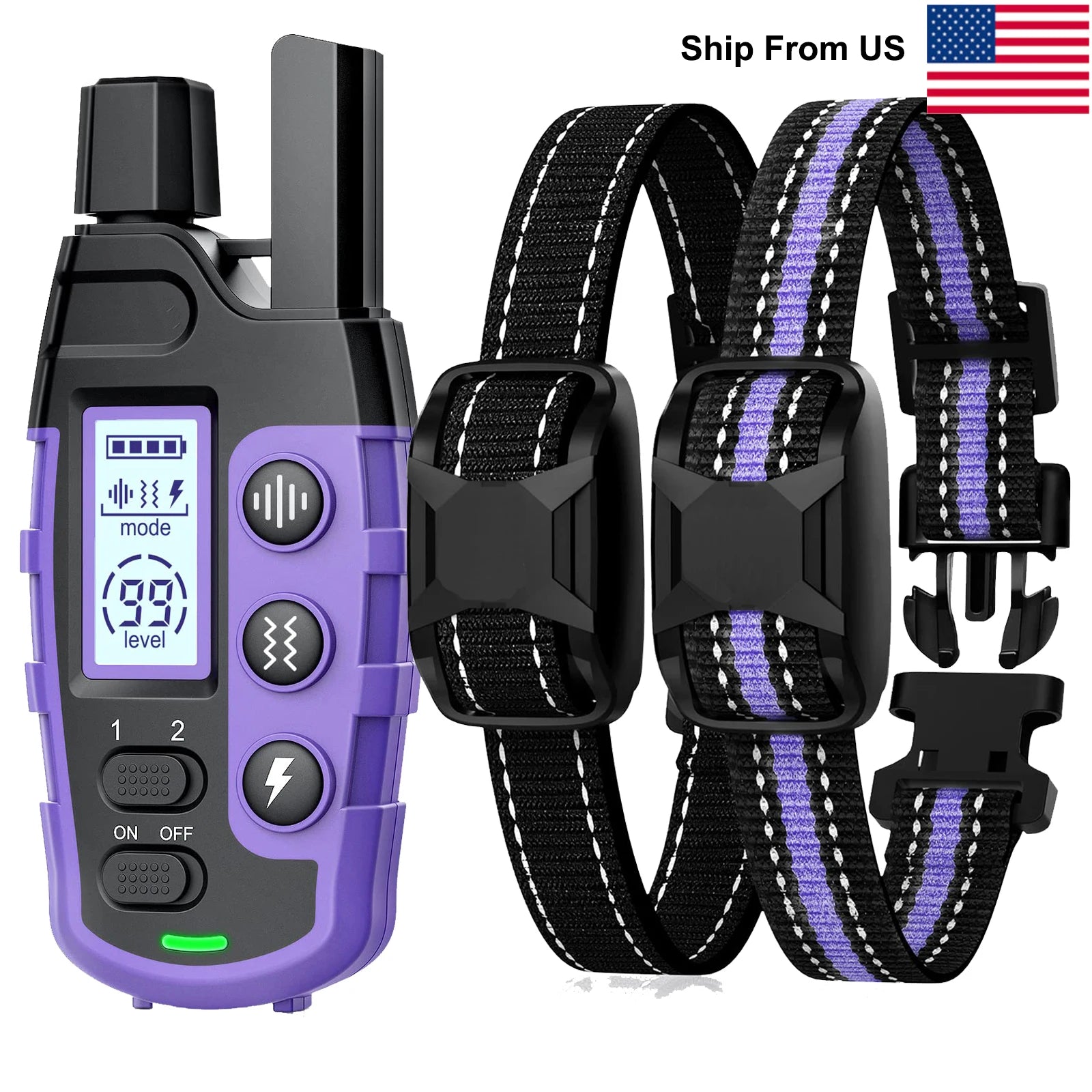 Electric Dog Training Collar Remote Control