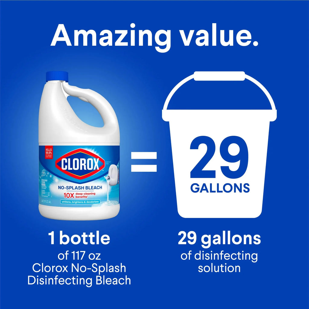 Liquid Bleach Cleaner, Regular Scent