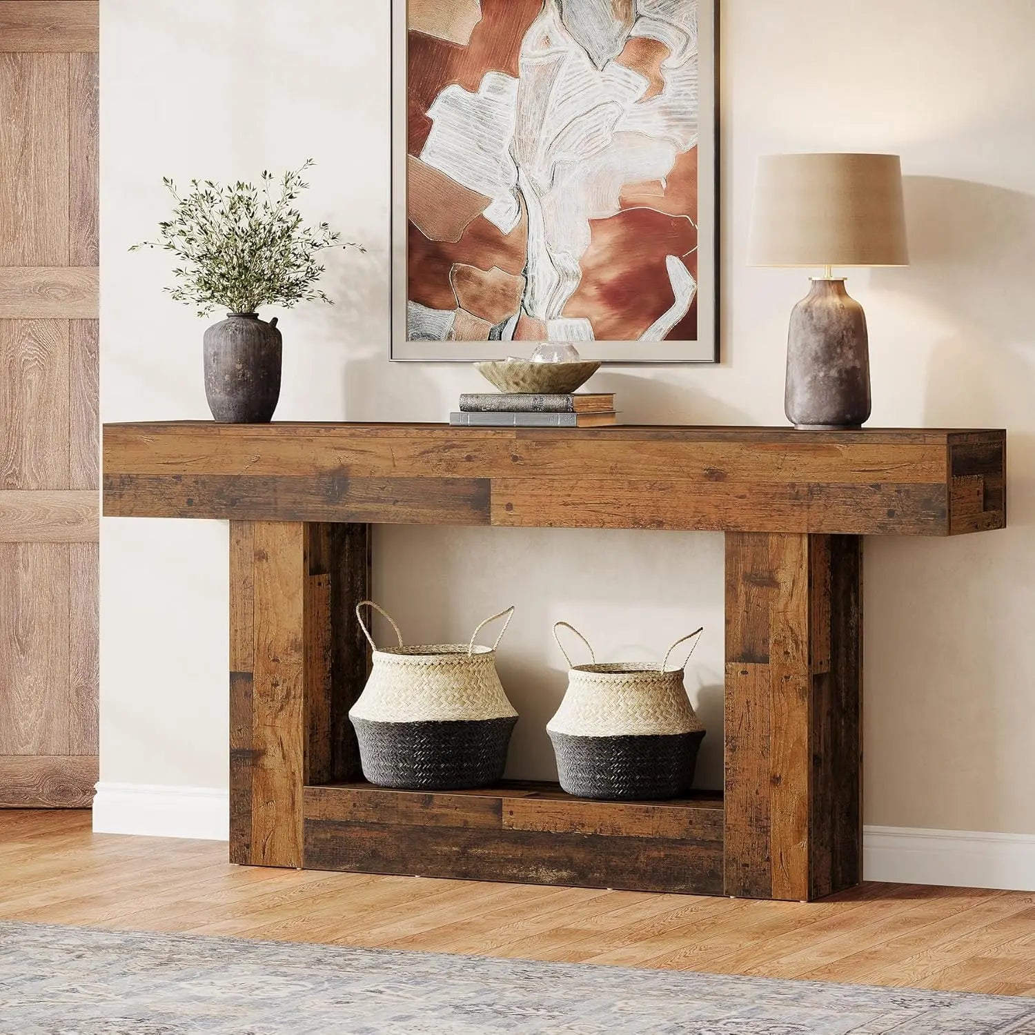 Console Table, Farmhouse Console Table