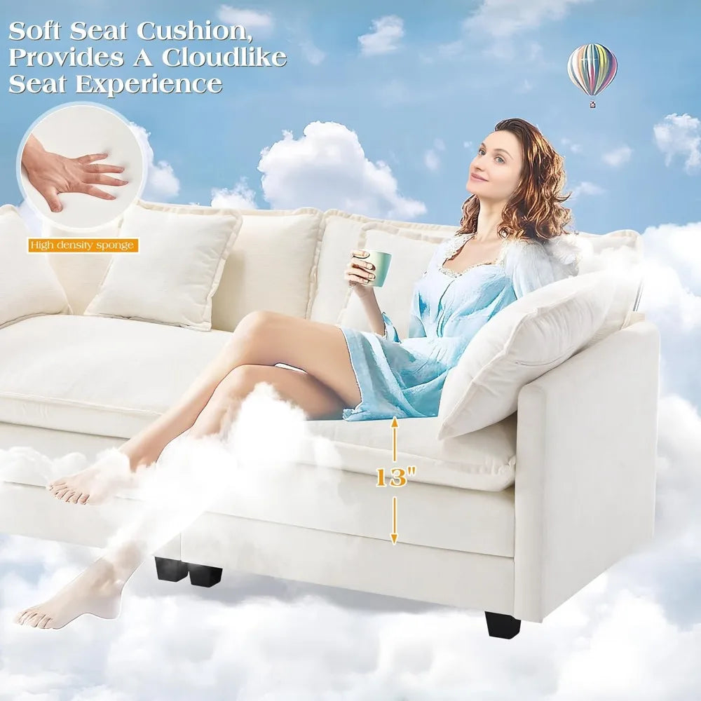 Sectional Sofa 2 Seater Seat Loveseat