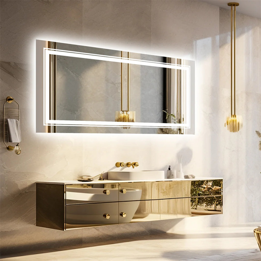 Illuminated Full Length Vanity Mirror