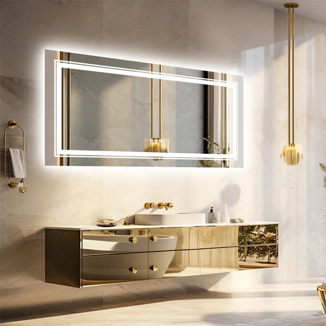 Illuminated Full Length Vanity Mirror