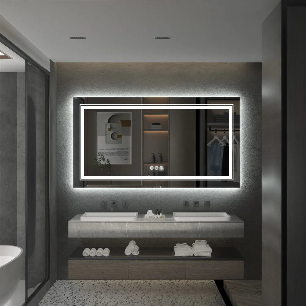 Illuminated Full Length Vanity Mirror