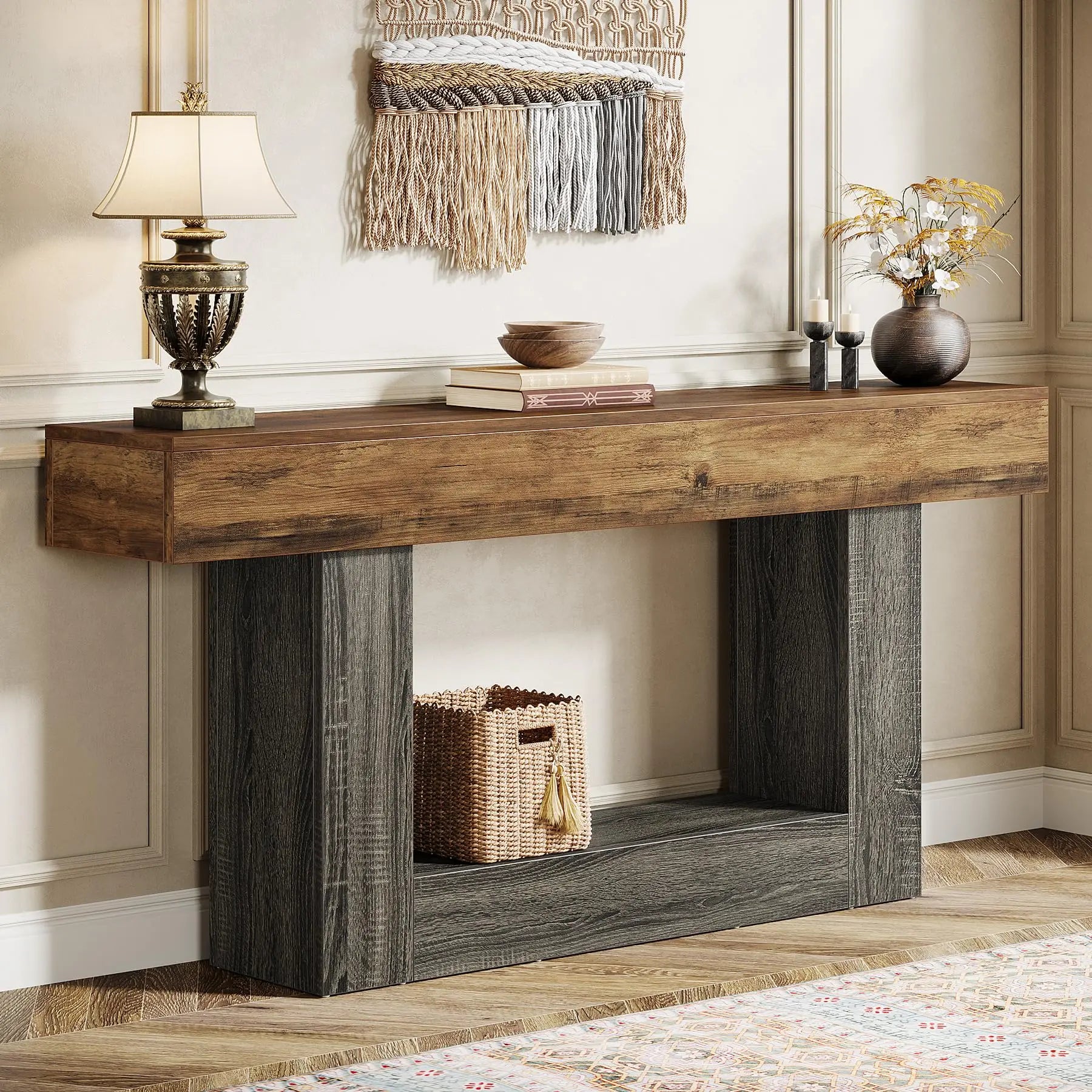 Console Table, Farmhouse Console Table